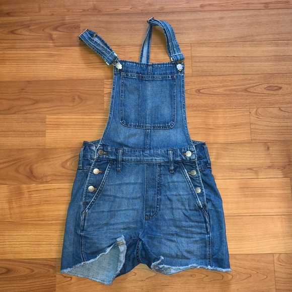 Madewell Shorts Overalls - Picture 1 of 5